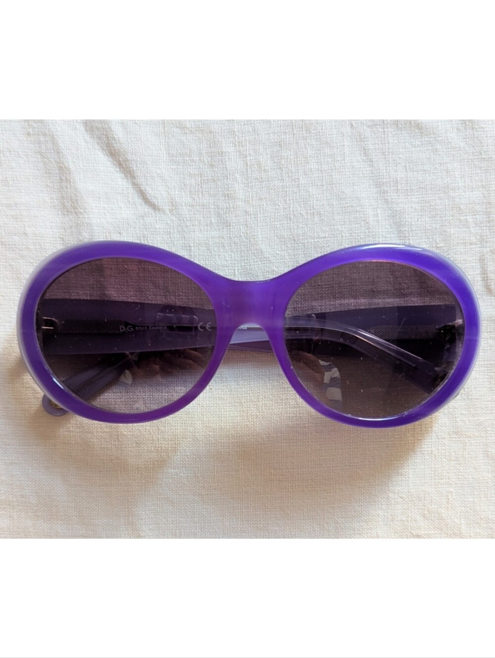 Dolce & Gabbana Purple Sunglasses